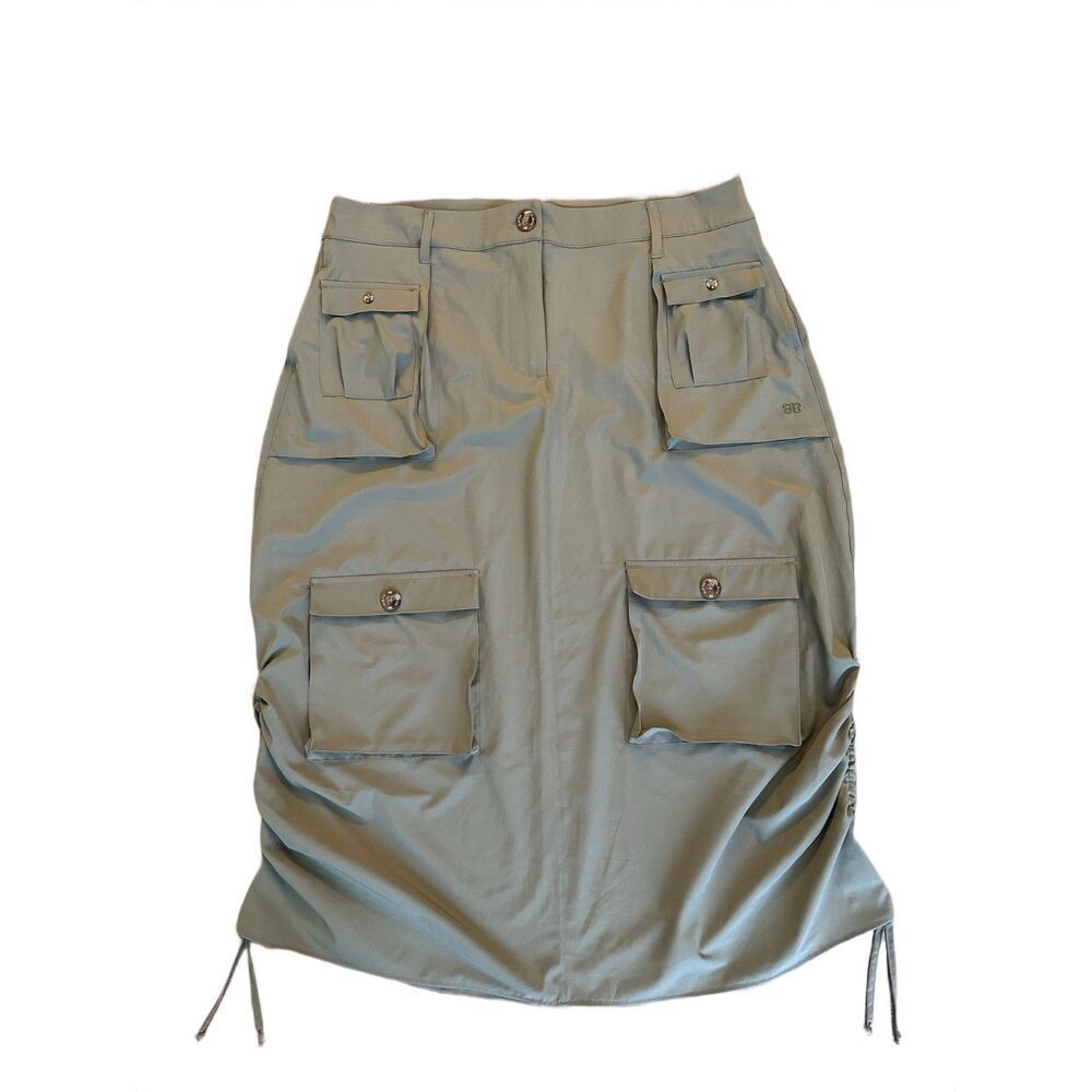 Albion Maxi Cargo Skirt Army Green XL